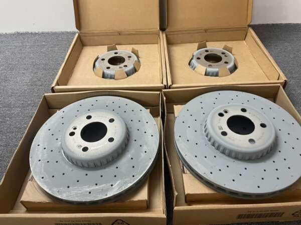 Mercedes-Benz W213 front and rear brake discs German original factory - Image 12