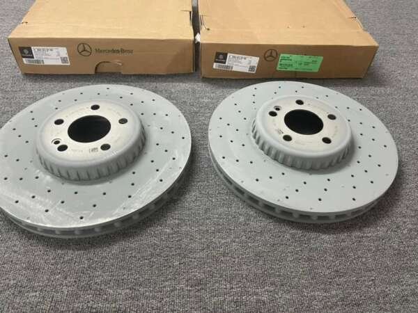 Mercedes-Benz W213 front and rear brake discs German original factory - Image 14