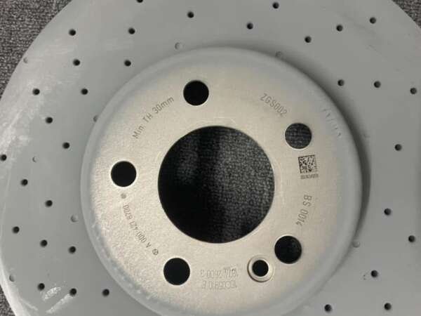 Mercedes-Benz W213 front and rear brake discs German original factory - Image 5
