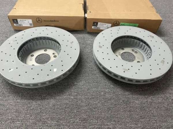 Mercedes-Benz W213 front and rear brake discs German original factory - Image 6